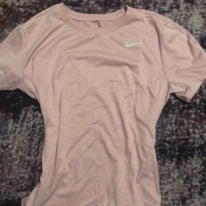 Nike Women's Light Pink Short Sleeve Tee